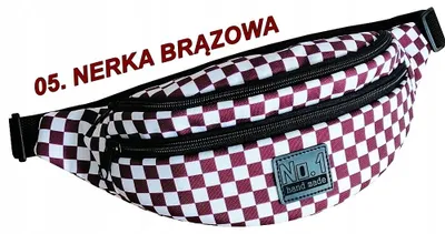 Produktbild von Modische Oldschool Bauchtasche Schachbrettmuster - Hohe Qualität