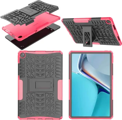 Image de Étui de protection pour tablette Oppo Realme Pad 10.4 Hybrid rose