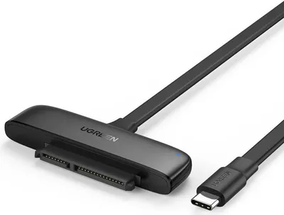 Obrázok produktu pre UGreen Prevodník USB-C 3.0 na 2,5" SATA, OTG, 50 cm (čierny)
