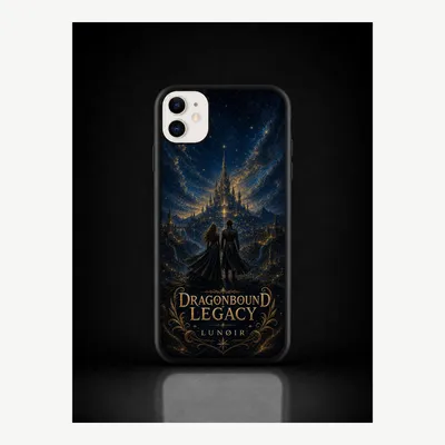 Productafbeelding van iPhone 11 hoesje, telefoonhoesje, beschermhoesje, case met een drakenmotief – LUNØIR ©
