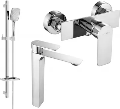 Produktbild von Mexen Alexa DQ62 Brausegarnitur, Chrom - 71214DQ62-00