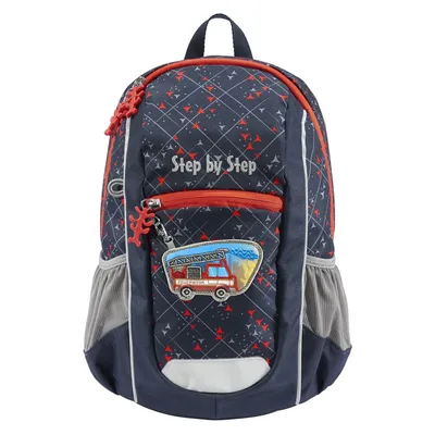 Immagine prodotto di Step by Step zaino Kiga Maxi Backpack 10L Fire Truck Finn blu scuro