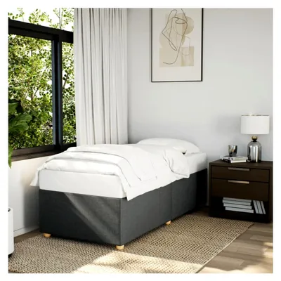 Produktbild von Bettgestell Dunkelgrau 90x190 cm ohne Matratze