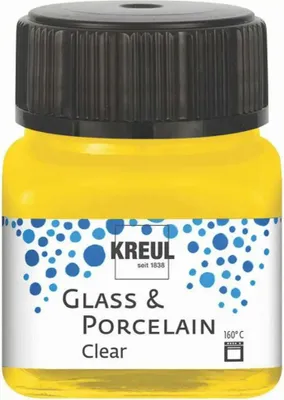 Immagine prodotto di KREUL Vetro e Porcellana Trasparente Giallo Sole 20 ml