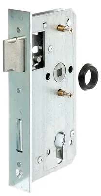 Image de Alberts serrure de remplacement | galvanisé | pour boîtier de serrure 30 mm | mesure de broche 55 mm