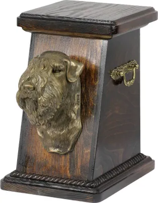 Image de Terrier à poil doux I - Urne funéraire pour chien, urne élégante avec statuette, urne commémorative avec buste de chien de la marque Art-Dog.