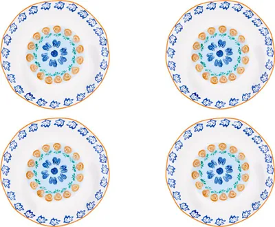 Image de Assiettes NAPOLI, lot de 4