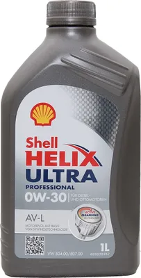 Produktbild von 1 Liter SHELL 0W-30 Helix Ultra Prof AV-L Porsche C30 VW 504 00 VW 507 00