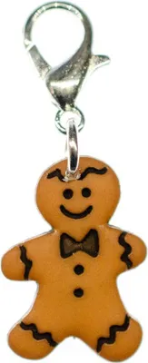 Produktbild von Lebkuchenmann Charm Miniblings Anhänger Stutenkerl Weckmann Weihnachten Xmas