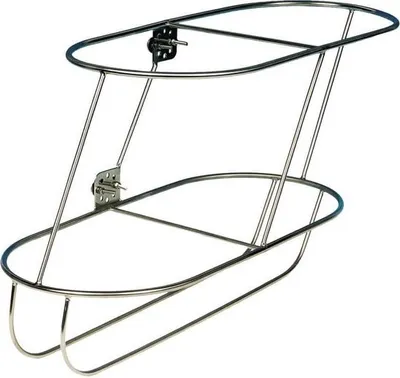 Image de Allpa support d'aile incliné en inox bâbord pour 2 ailes Ø 30 cm