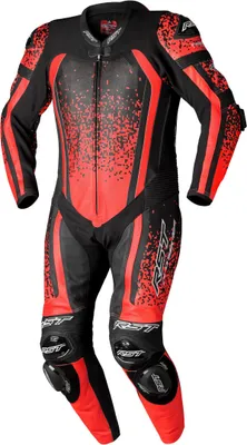 Produktbild von RST Pro Series Evo Airbag 1-Teiler Motorrad Lederkombi, schwarz/rot, XS