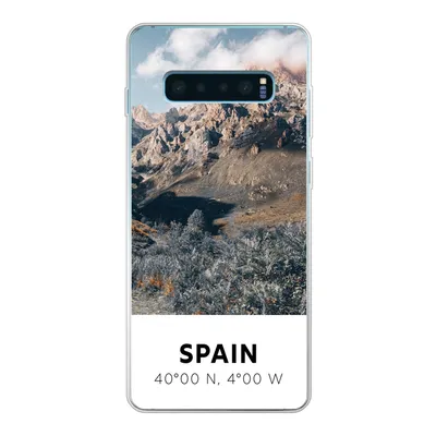 Produktbild von MuchoWow® Handyhülle Schutzhülle Hülle für Samsung Galaxy S10 Lite Spanien - Berge - Sommer Silikon Softcase Handy Hülle - Schutz