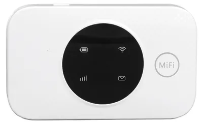Obrázek produktu pro Přenosný WiFi router 4G, mobilní WiFi hotspot s rychlostí 300 Mb/s, baterií 3000 mAh, až pro 10 uživatelů, kapesní cestovní router pro kempování v přírodě