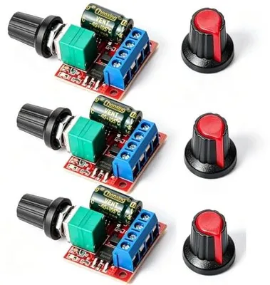 Zdjęcie produktu dla Regulator prędkości silnika dc pwm 5A 5 35V sterownik LED