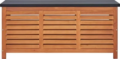 Zdjęcie produktu dla vidaXL Skrzynia ogrodowa 117x50x55 cm z litego drewna eukaliptusowego