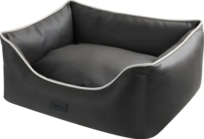 Produktbild von Nobby Hundebett Horia eckig anthrazit, Maße: 110 x 92 x 33 cm