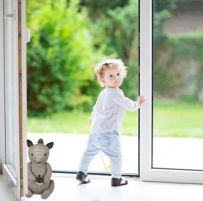 Produktbild von Famanu Türstopper für Hunde - Dekorativ und praktisch in Form eines Eichhörnchens