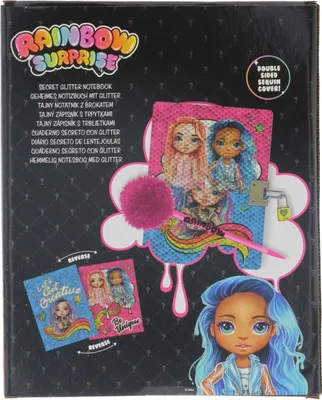 Obrázek produktu pro Zápisník Rainbow Surprise Tajný deník pro malé objevitele