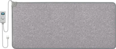 Image de Tapis chauffant en PVC à infrarouge pour les pieds, tapis chauffant pour les pieds, tapis chauffant pour les pieds de 55x110 cm, modèle "Carbon Feet"