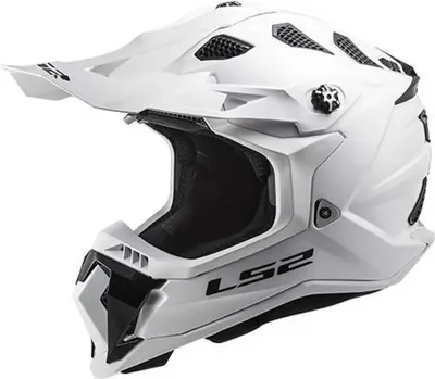 Image de LS2 MX700 Subverter Evo II casque de motocross solide, blanc, 2XL (63/64)