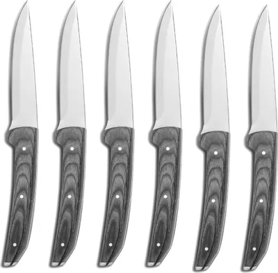 Produktbild von Comas STEAKMESSER Messer Grill Pizza TORINO Chuleteros HQ poliert (VE:6)