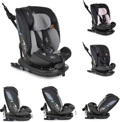 Produktbild von Cangaroo Autositz Zusatzautositz Gravity Grey 40-150 cm i-Size 111405