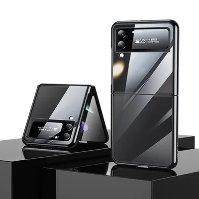 Image de Coque de protection transparente SULADA Shockproof pour Samsung Galaxy Z Flip4