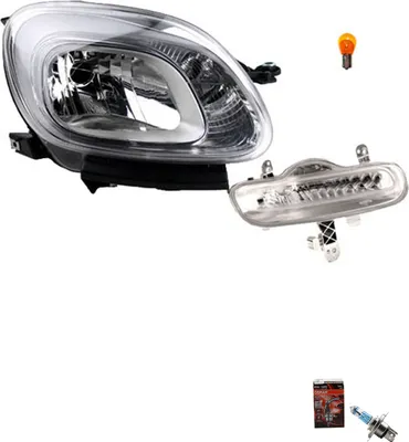 Produktbild von Scheinwerfer + Osram Night Breaker Laser passend für Fiat Panda 312 Rechts 51843644 0000051843644 51842914 0000051842914 Johns