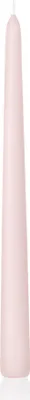 Produktbild von Wiedemann Kerzen Spitzkerzen Rose 250 x Ø 25 mm, 12 Stück, rußarm, tropffrei, hochwertiger Docht