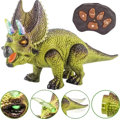 Obrázek produktu pro WOOPIE Dinosaurus Dálkově Ovládaný RC Robot Triceratops