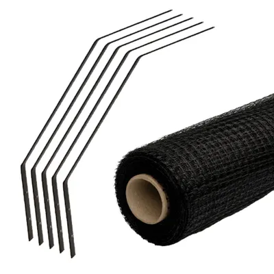 Produktbild von HGMD Katzennetz 1 x 10 Meter einschließlich Aufhängebügeln