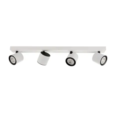 Zdjęcie produktu dla Reflektor sufitowy ruchomy Karlota biały 4xGU10x35W metal wym:10,5x64x7cm IP20 Italux