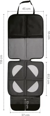 Produktbild von Zopa Sitzschutz Waschbar Schwarz