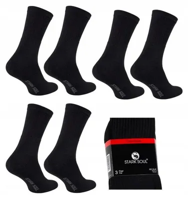Produktbild von Stark Soul ESSENTIAL Herren Sportsocken 3 Paar Größe 41-44