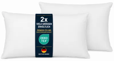 Image de Coussin de remplissage en polyester, lot de 2, dimensions 40x80 cm