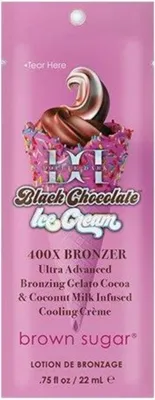 Productafbeelding van Brown Sugar Black Chocolate Ice Cream Bronzer bruiningslotion 22 ml