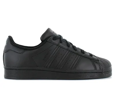 Produktbild von adidas Originals Superstar - Sneaker Schuhe Leder Schwarz FU7713 , Größe: EU 37 1/3 UK 4.5