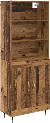 Productafbeelding van Hoge kast Oud Hout 69,5 x 34 x 180 cm Bewerkt hout