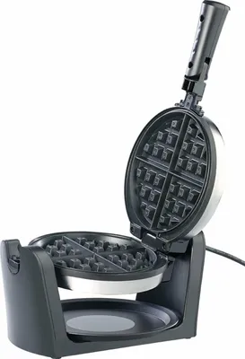 Image de Gaufrier 1000 W en inox pour 4 gaufres