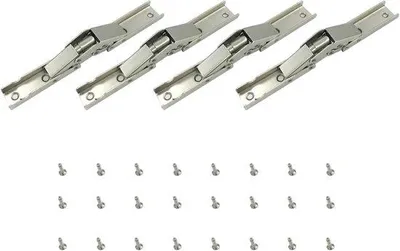 Productafbeelding van Famanu Schuifdeurscharnieren voor meubels - Set van 4 stuks