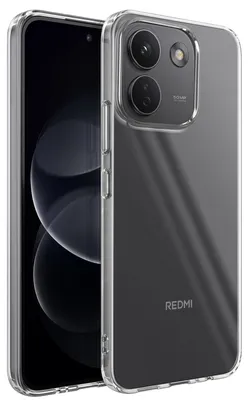Immagine prodotto di Custodia in silicone morbido trasparente, resistente agli urti, per Xiaomi Redmi 17 Pro Max