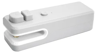 Mini Beutelversiegelung 2-in-1 USB-wiederaufladbar tragbar grau