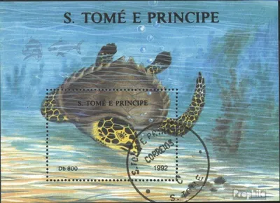 Produktbild von Briefmarken Sao Tome e Principe 1992 Mi Block278 (kompl.Ausg.) gestempelt Freimarken: Fauna und Flora