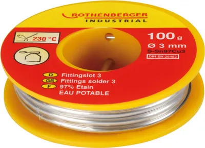 Produktbild von Zinnspule 97% ROTHENBERGER