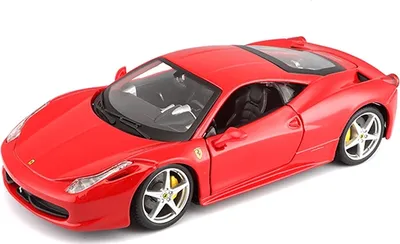 Immagine prodotto di Bburago Ferrari 458 Italia 1:24 rosso