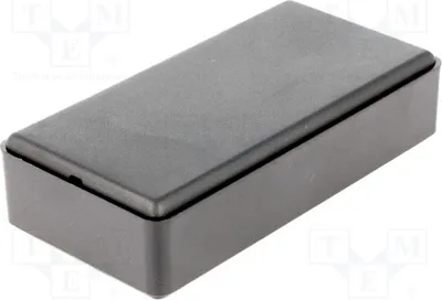 Imagen del producto de 1 x Carcasa: universal. Dimensiones: X: 50 mm, Y: 100 mm, Z: 25 mm. Modelo: PP041N-S. Carcasa universal