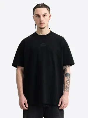 Zdjęcie produktu dla Koszulka męska oversize NEW BEWICK Czarna/Czarna S Lonsdale
