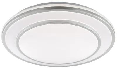 Immagine prodotto di Plafoniera LED brillante Luciano Ø 39 x 7,8 cm bianco neutro alluminio bianco
