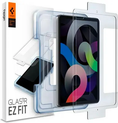 Produktbild von Spigen EZ FIT GLAS.tR, Klare Bildschirmschutzfolie, 27,9 cm (11"), 9H, Gehärtetes Glas, 1 Stück(e)