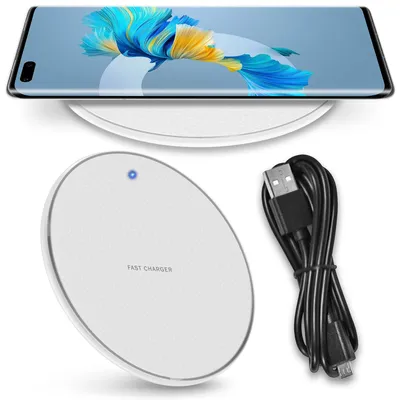 Produktbild von QI Kabelloses Schnell Ladegerät für Huawei Mate 40 30 20 Pro 15W Wireless Laden